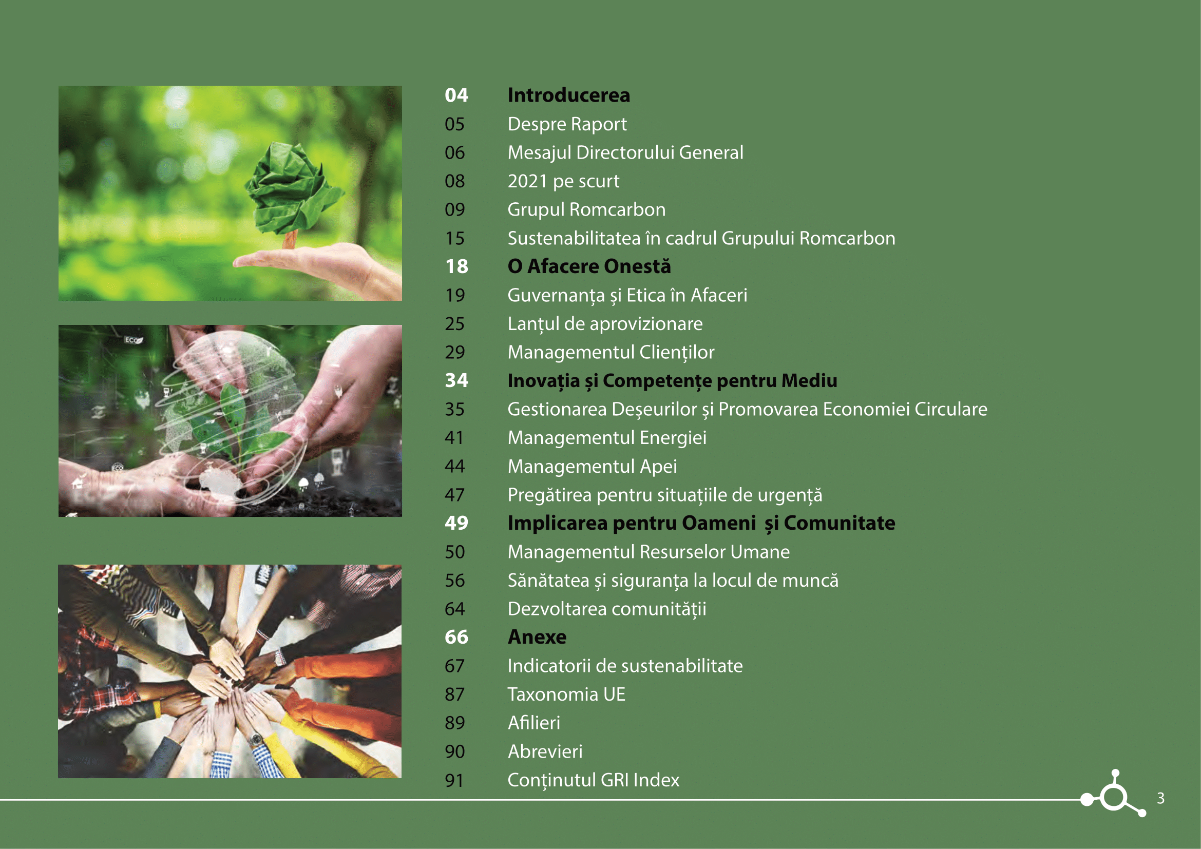 Rapoarte de sustenabilitate 2021