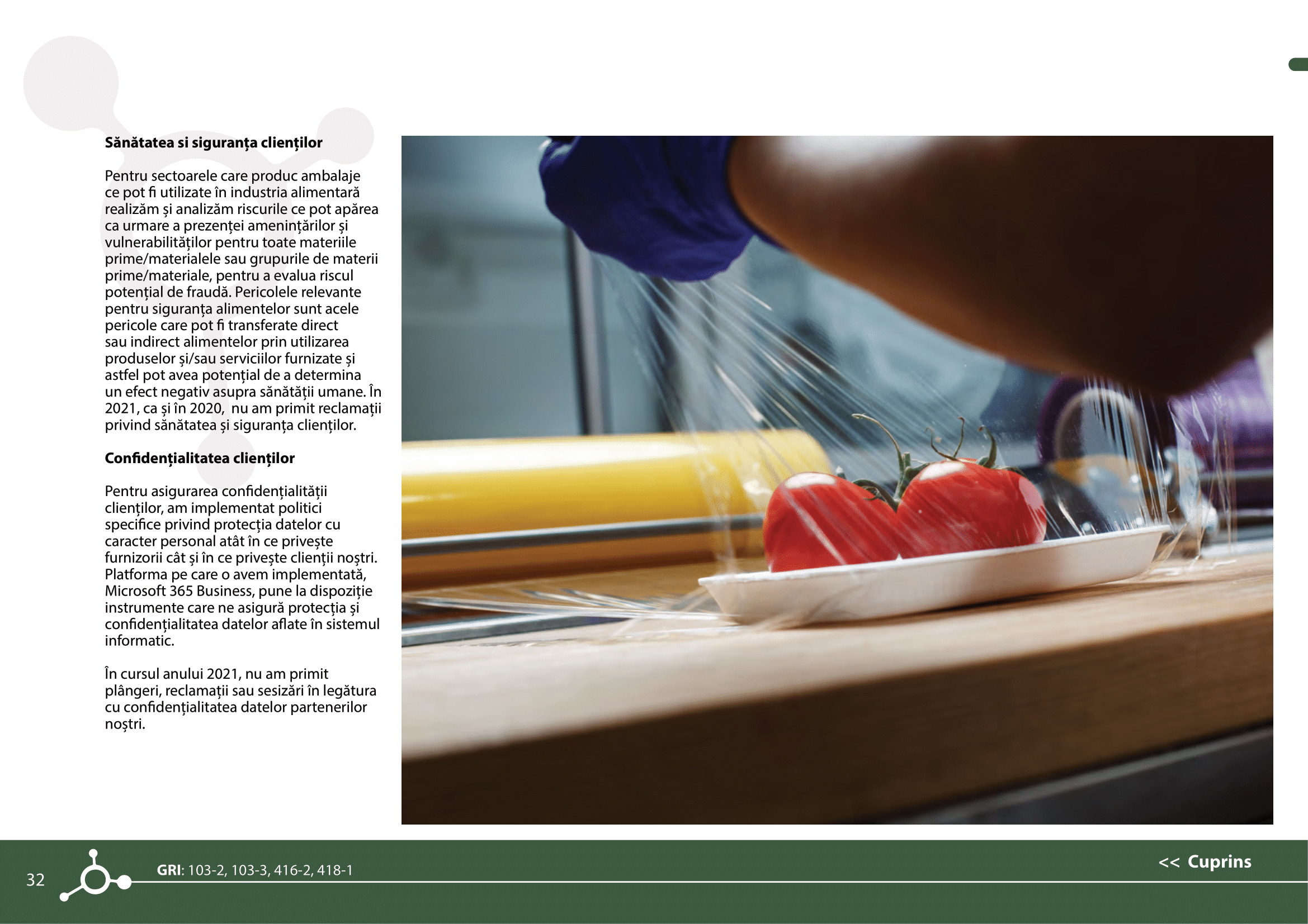 Rapoarte de sustenabilitate 2021