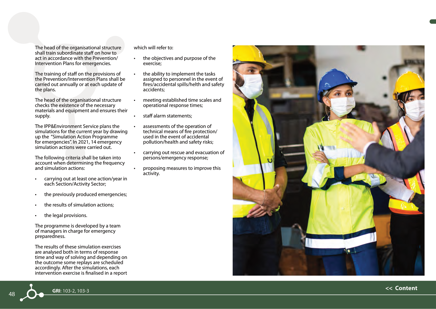 Sustainability reports 2021