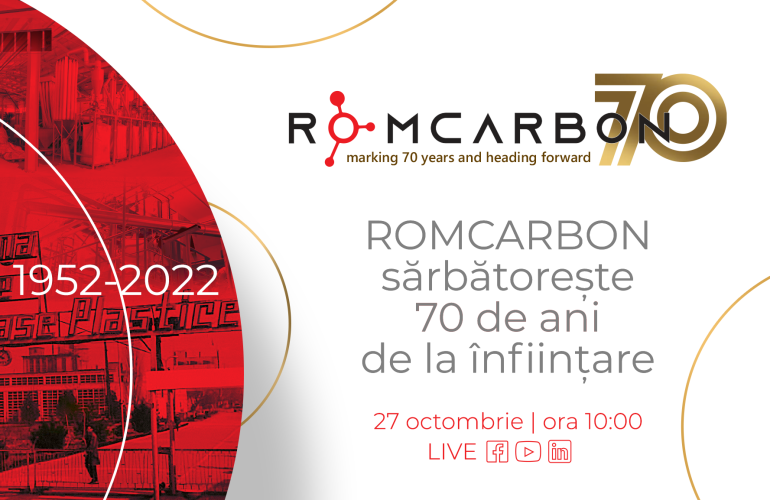 Romcarbon is ringing the BVB bell to celebrate 70 years since its establishment
