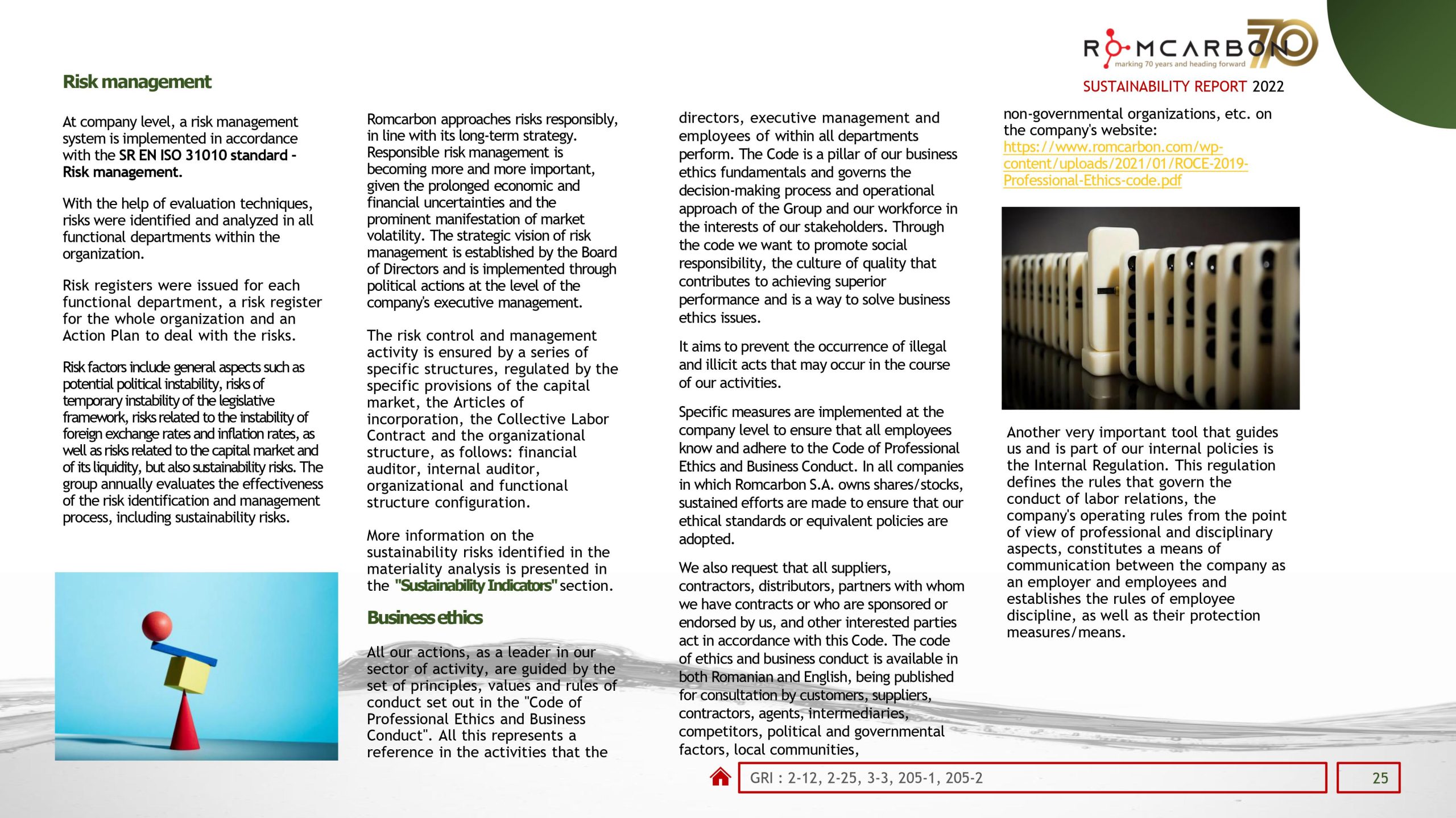 Sustainability reports 2022
