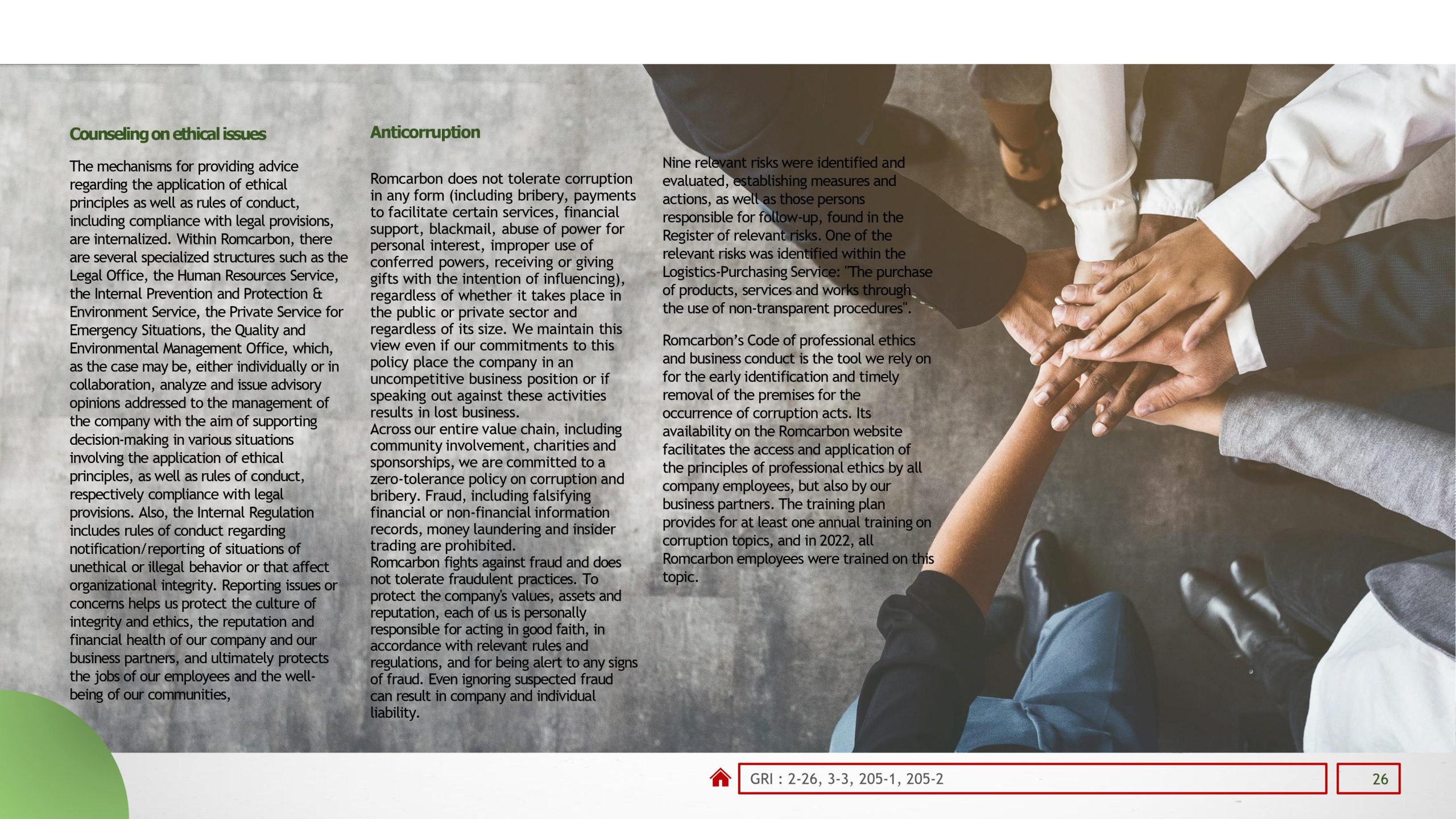 Sustainability reports 2022