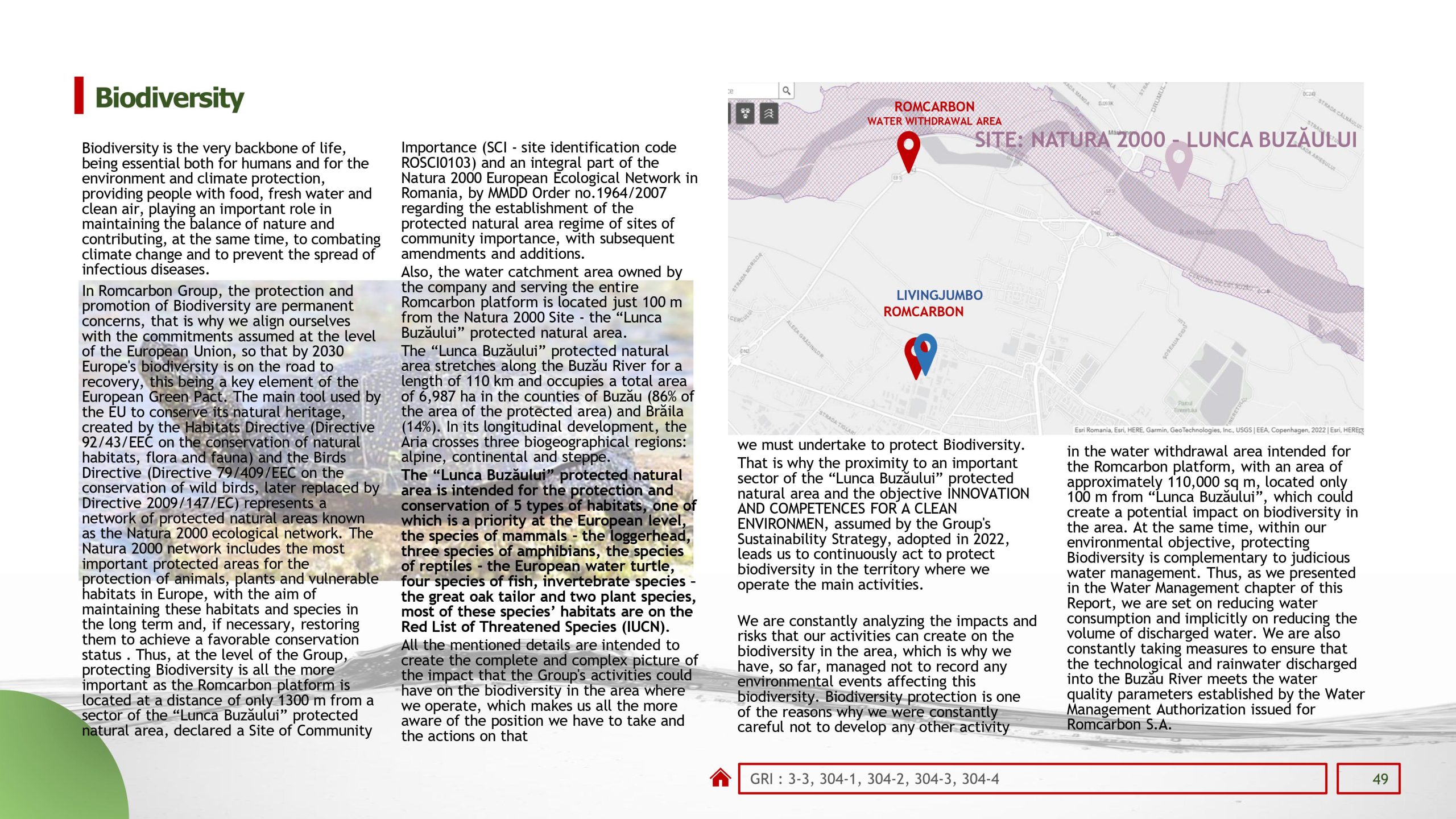 Sustainability reports 2022