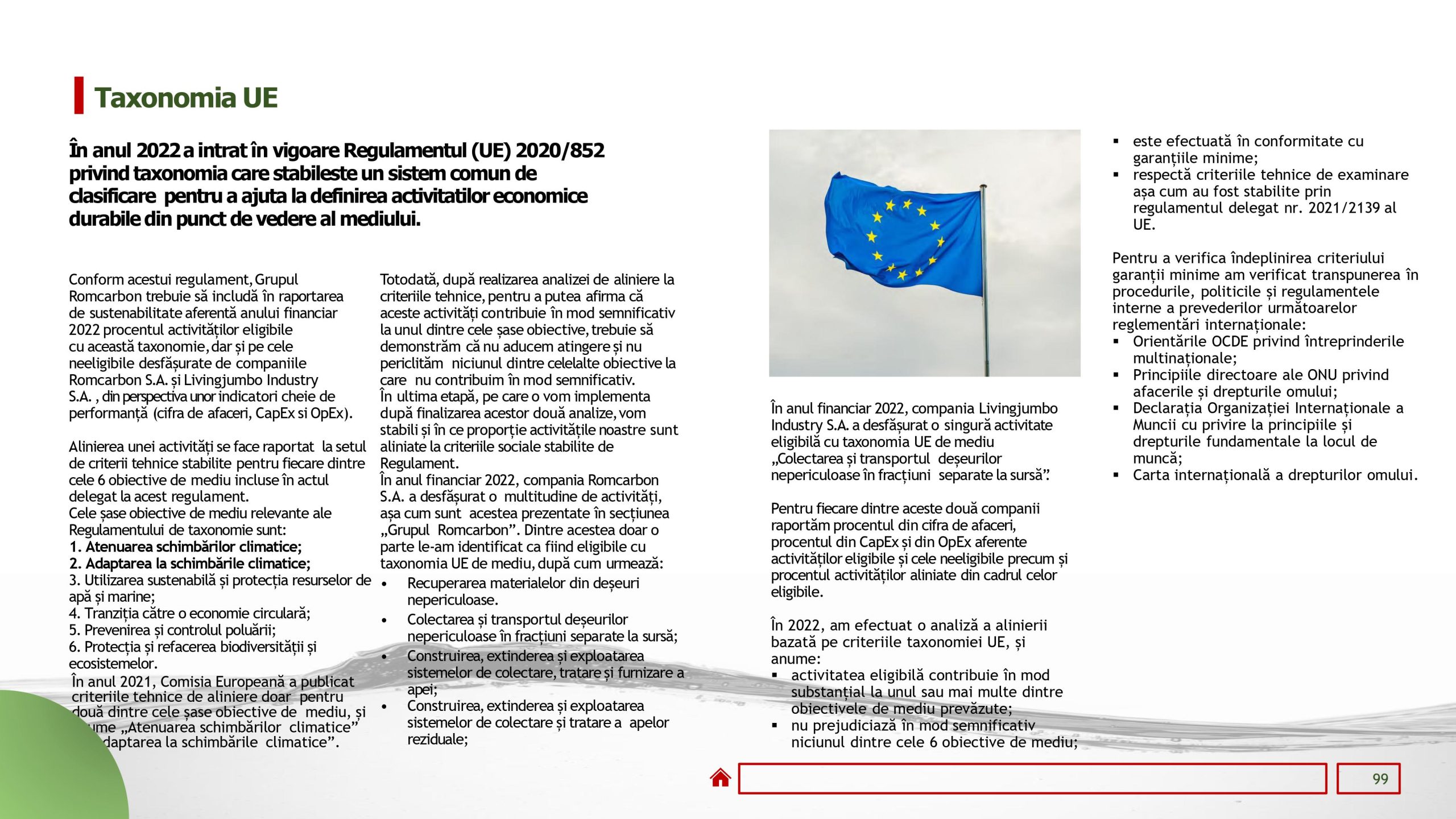 Rapoarte de sustenabilitate 2022