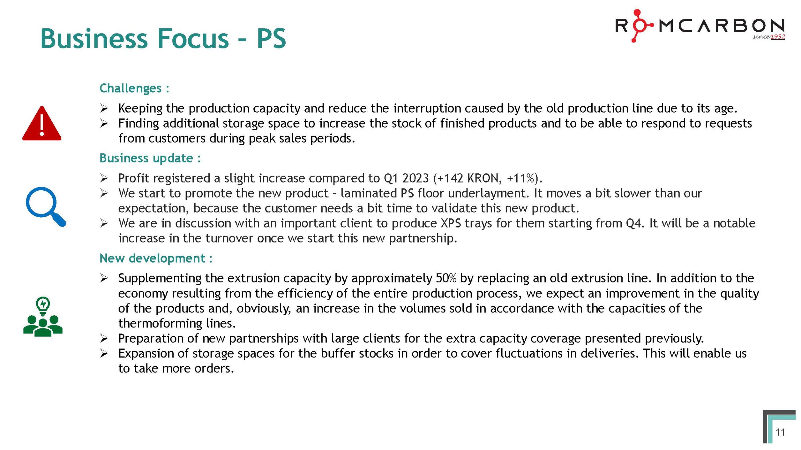 Official presentation -Teleconference with analysts, investors and journalists &ndash; 17th of May 2024