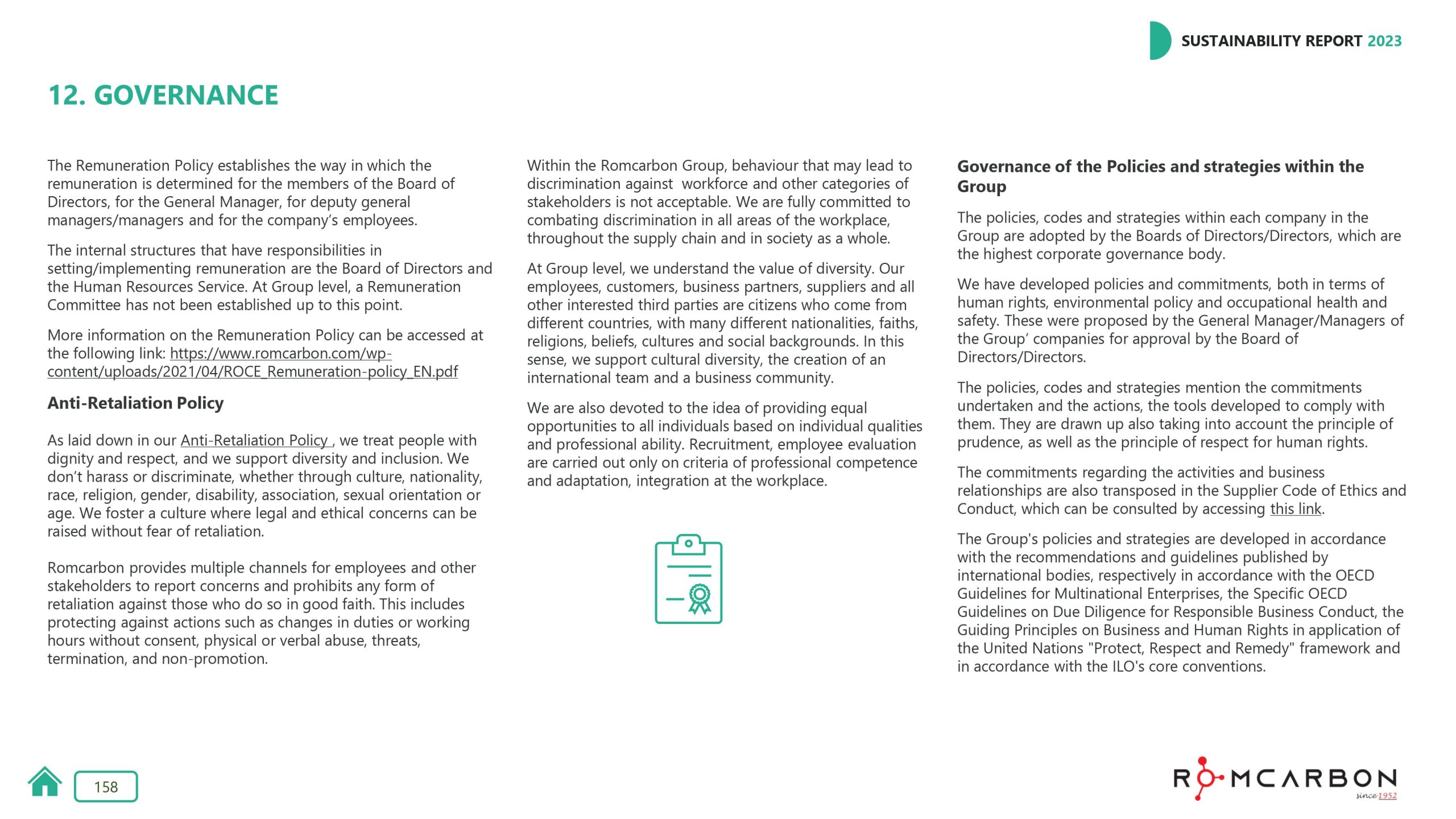 Sustainability reports 2023