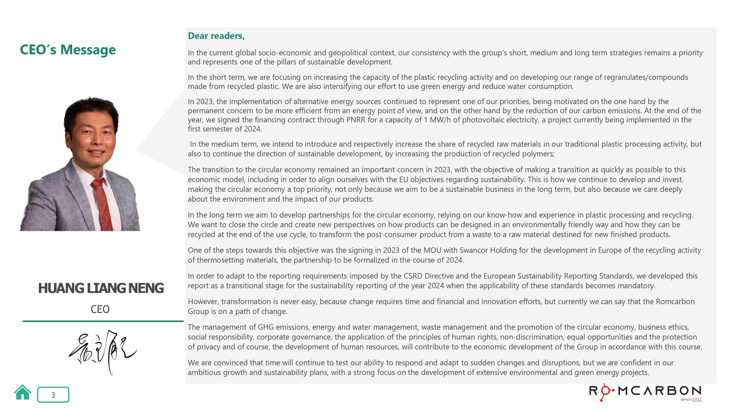 Sustainability reports 2023