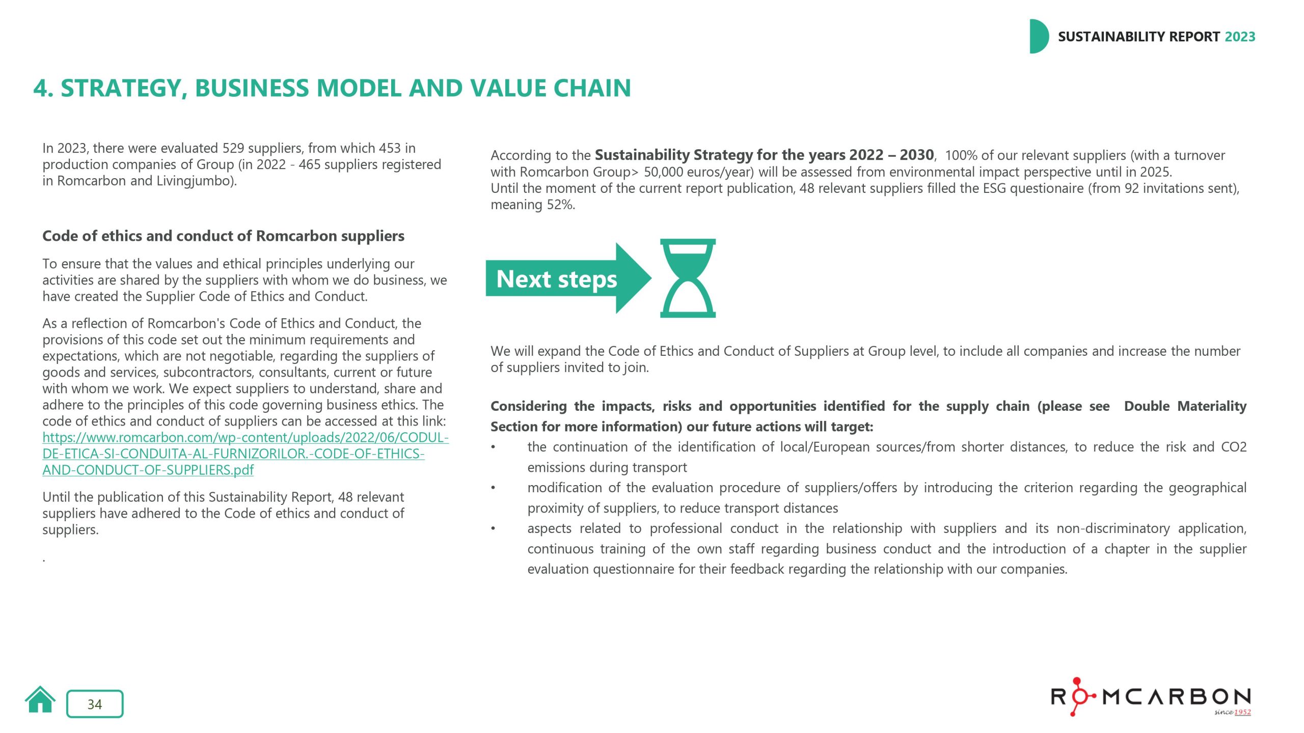 Sustainability reports 2023