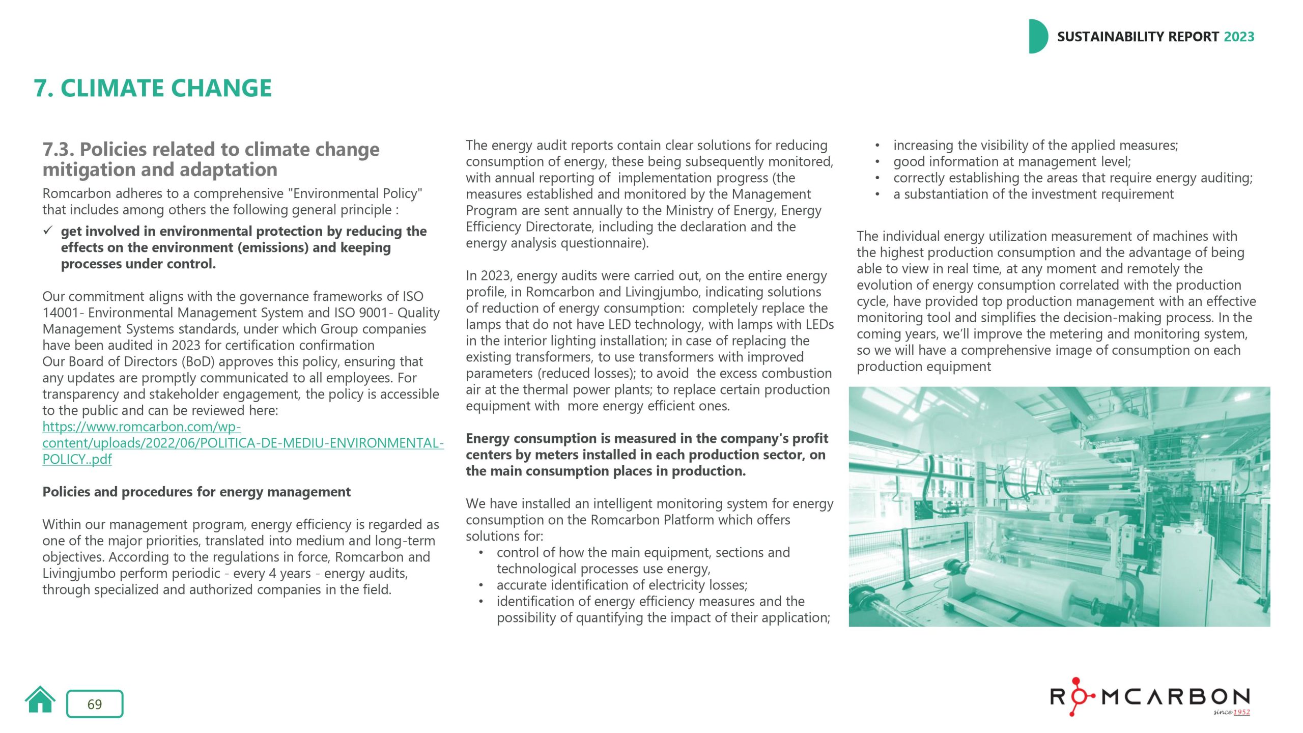 Sustainability reports 2023