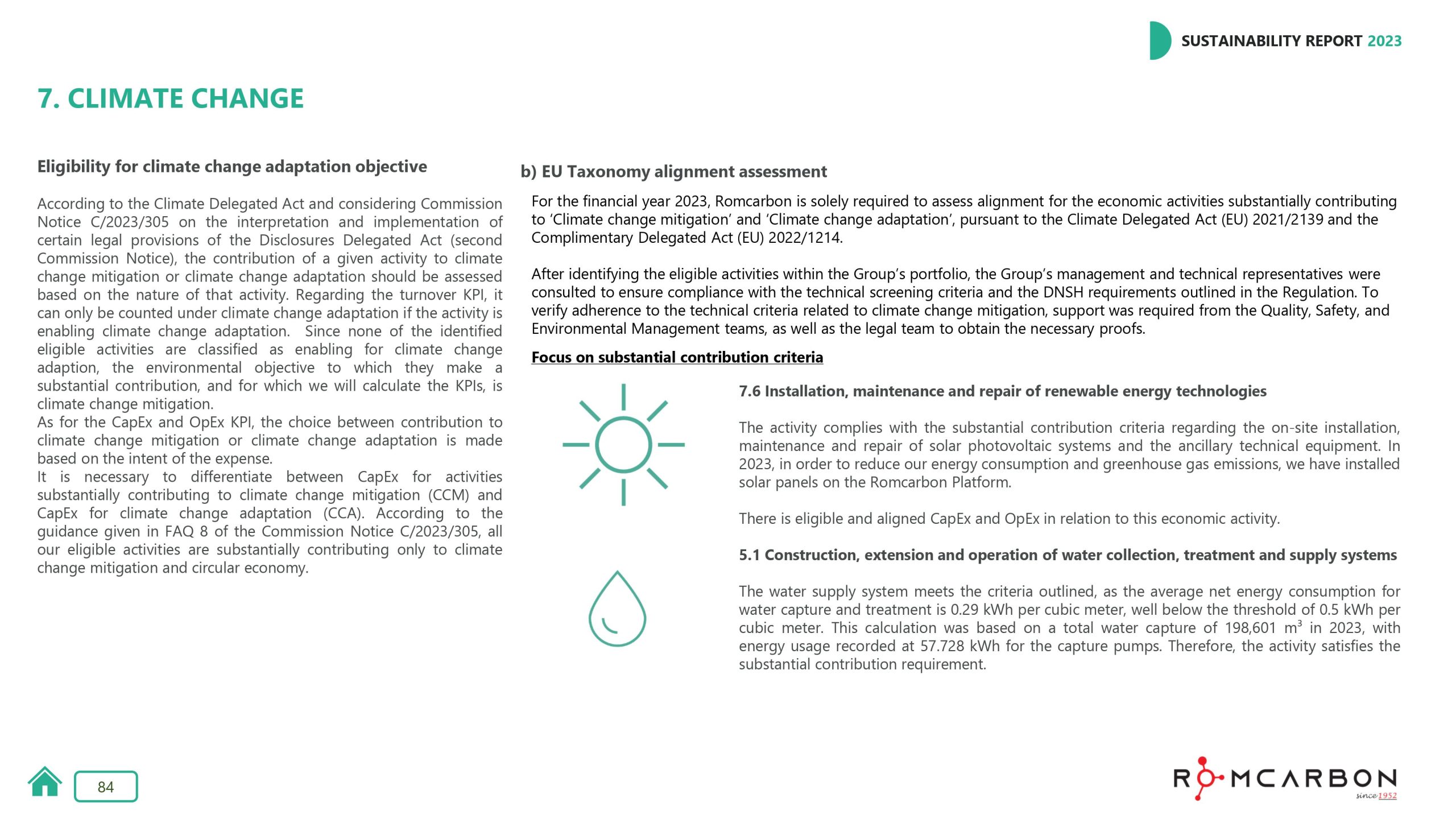 Sustainability reports 2023