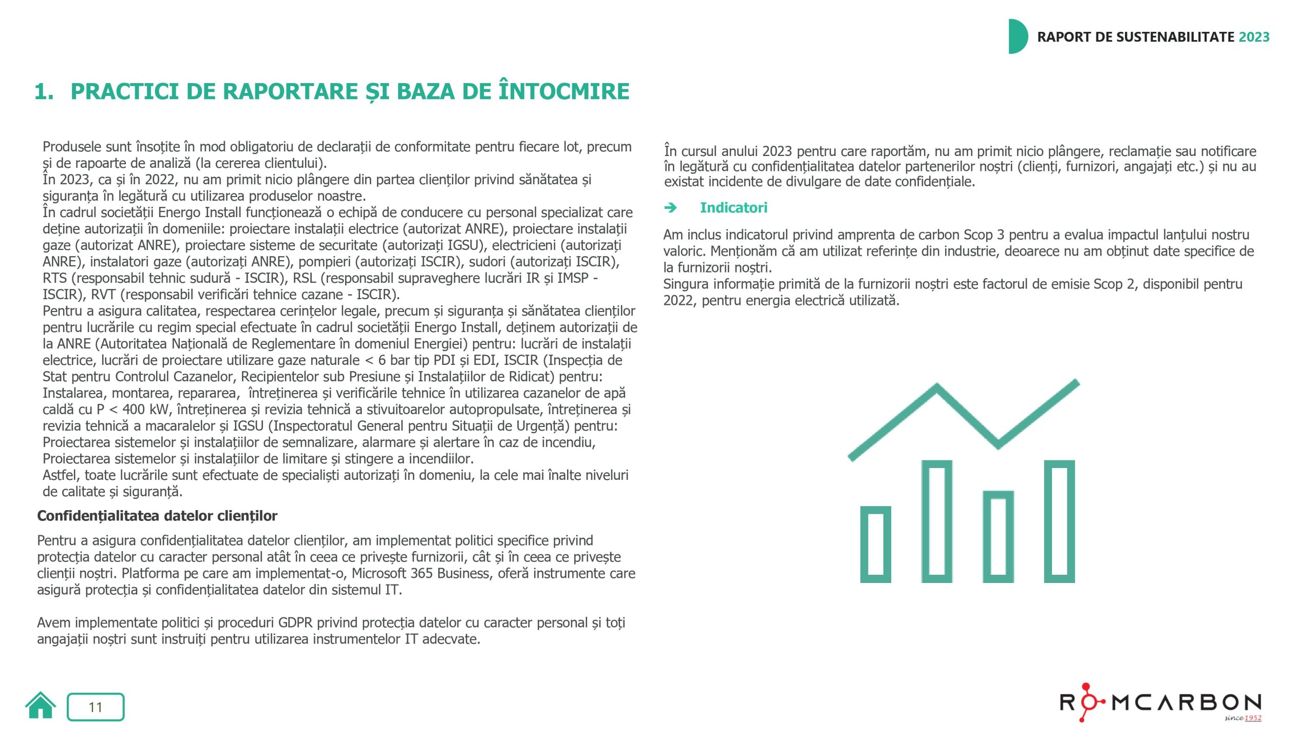 Rapoarte de sustenabilitate 2023