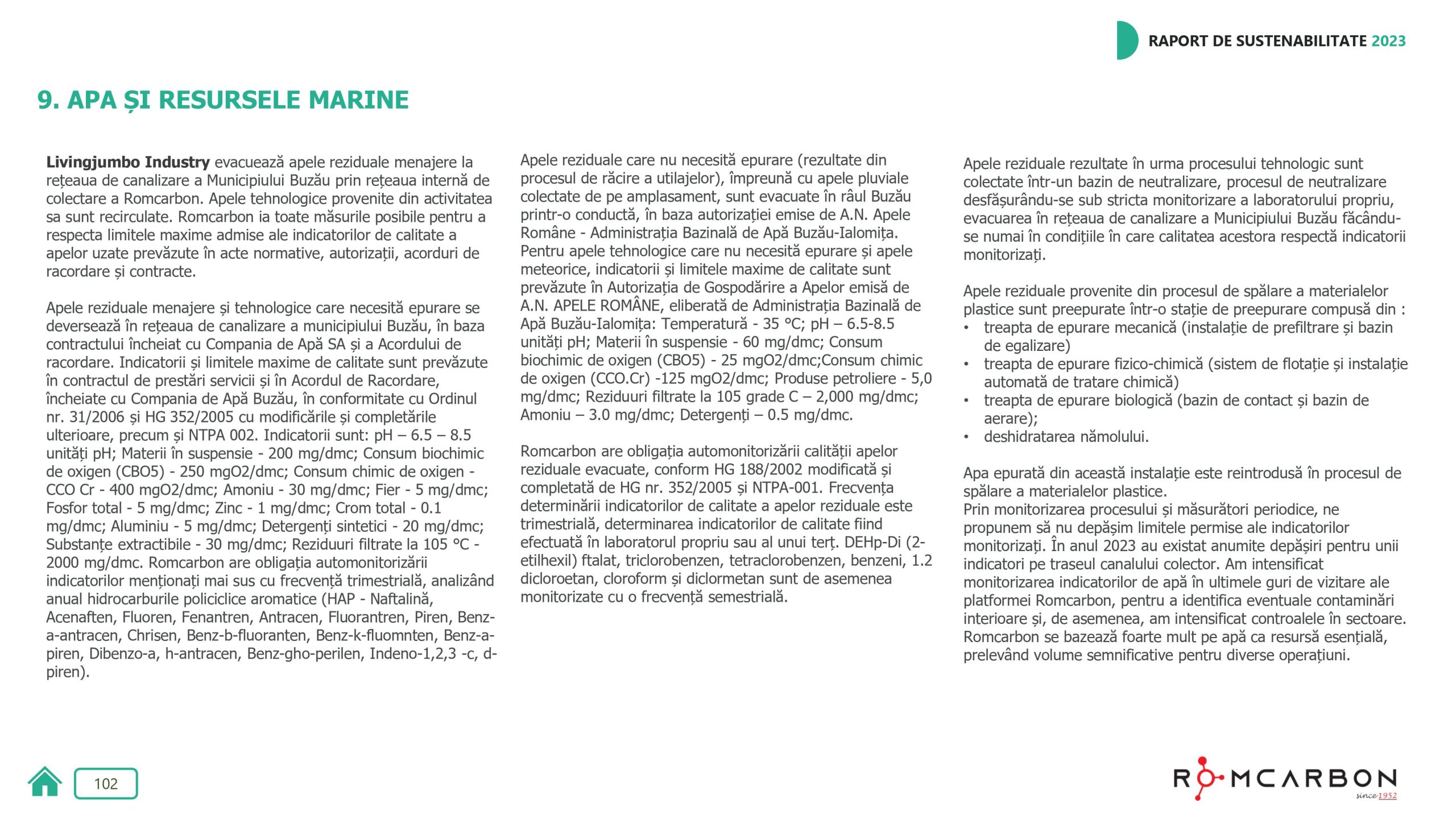 Rapoarte de sustenabilitate 2023