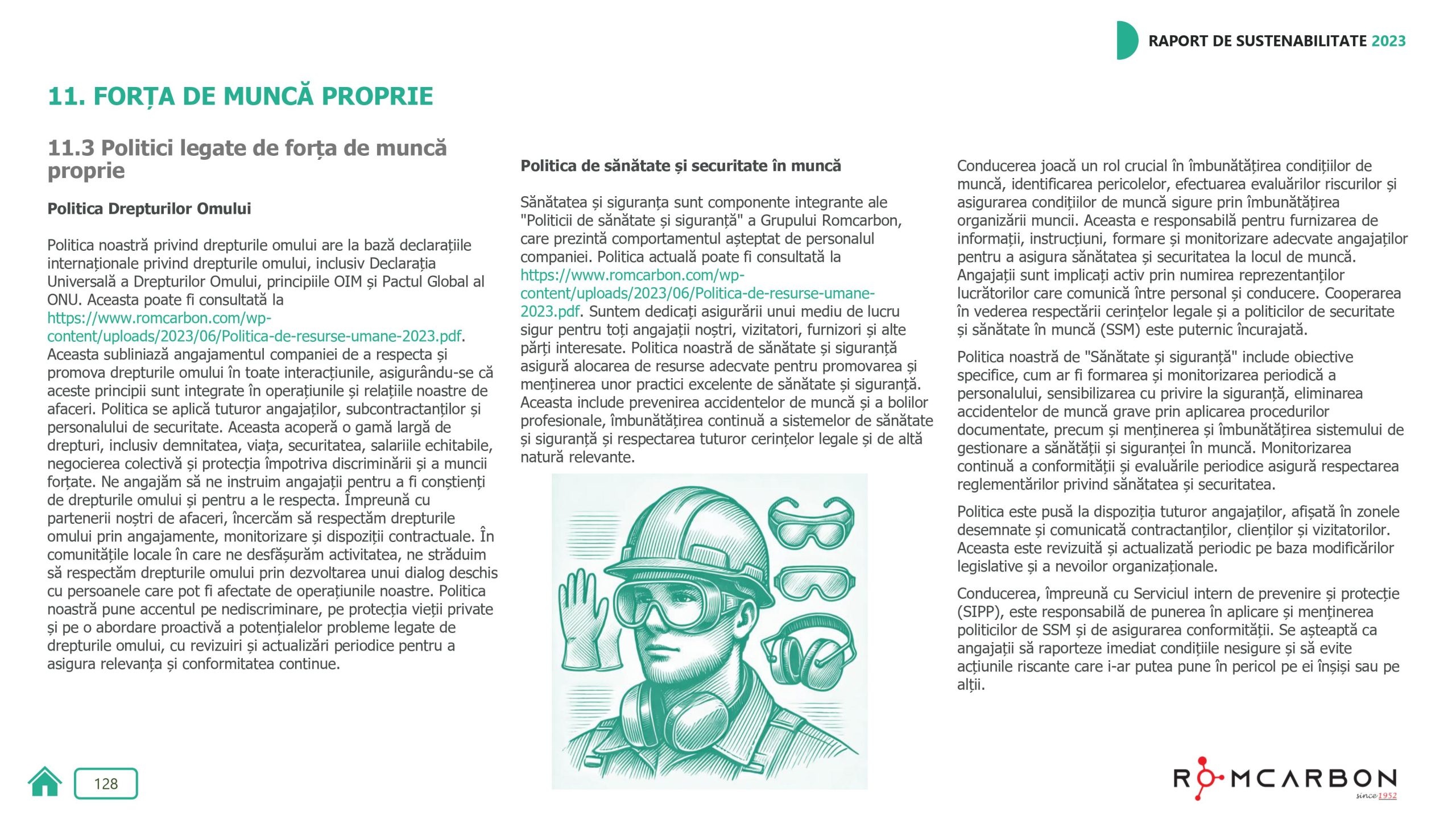 Rapoarte de sustenabilitate 2023