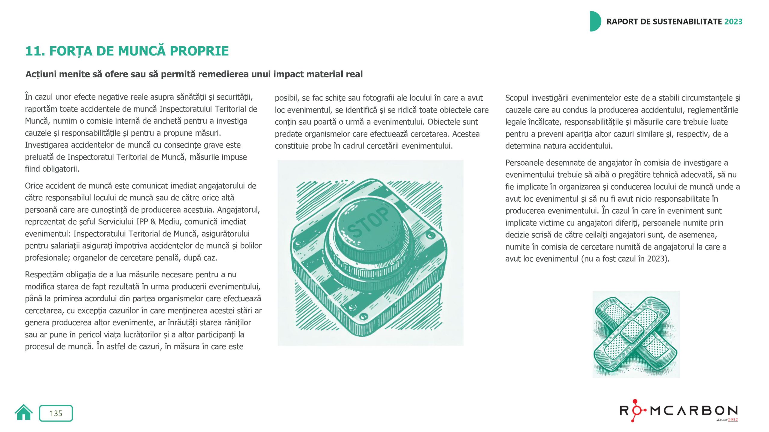 Rapoarte de sustenabilitate 2023