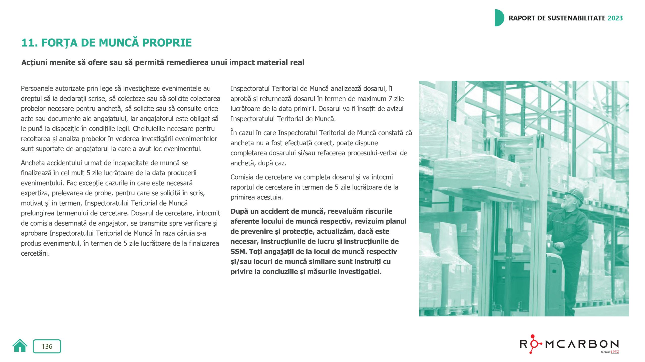 Rapoarte de sustenabilitate 2023