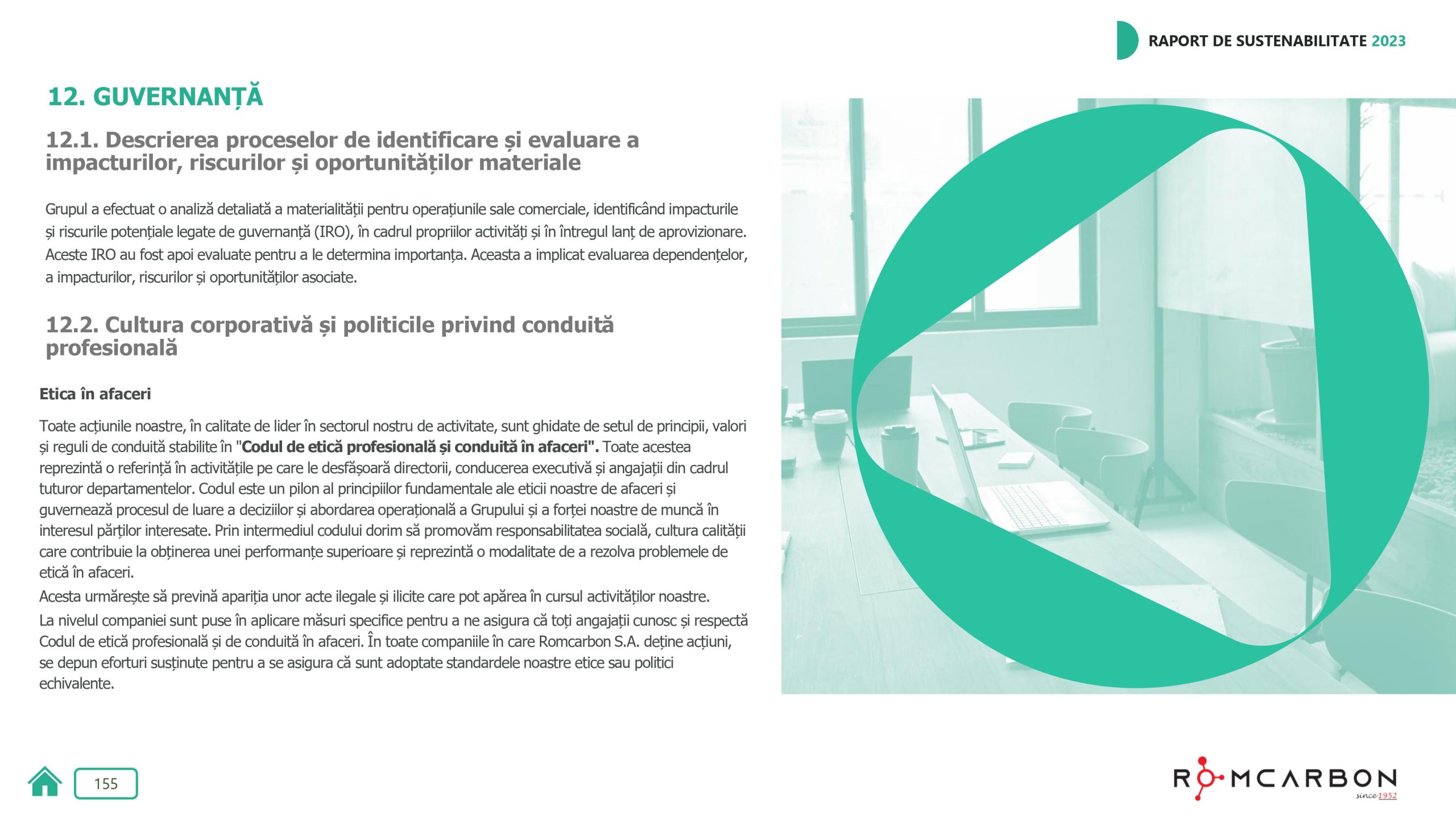 Rapoarte de sustenabilitate 2023