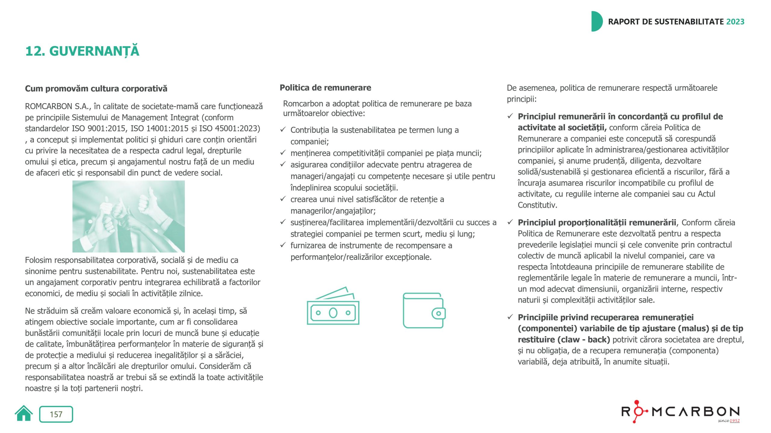 Rapoarte de sustenabilitate 2023