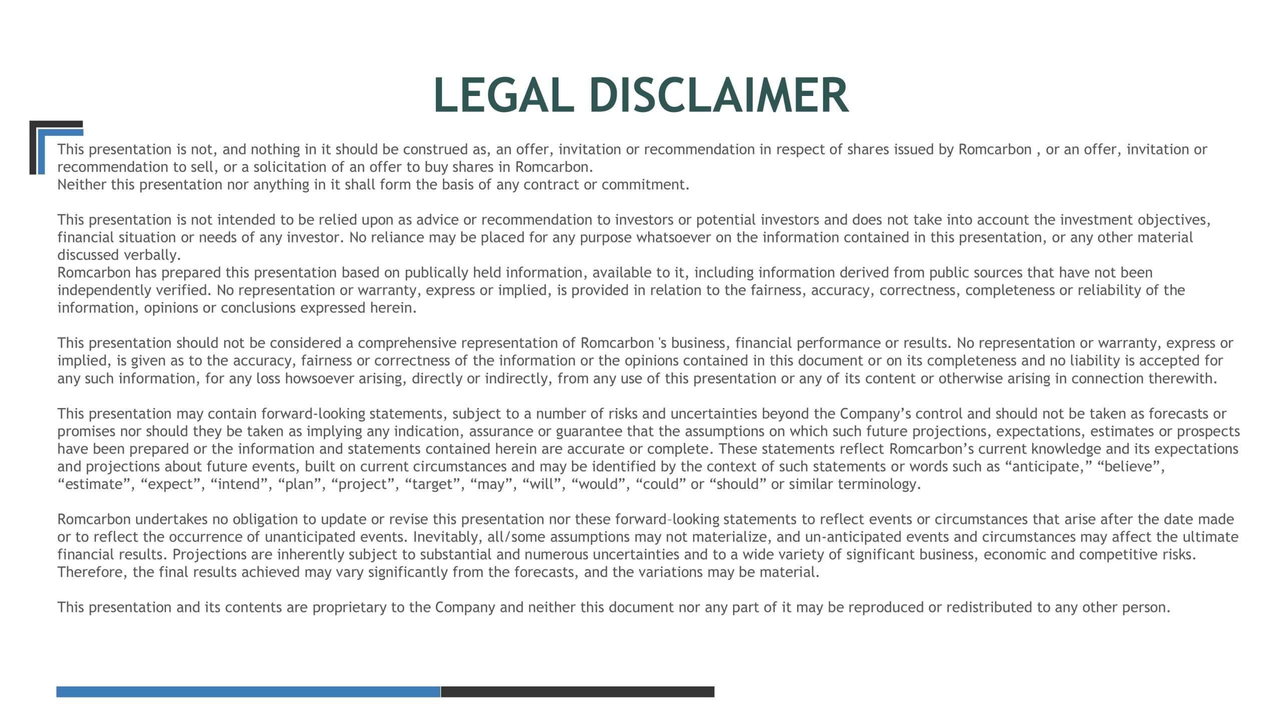 Official presentation -Teleconference with analysts, investors and journalists &ndash; 20th of November 2024