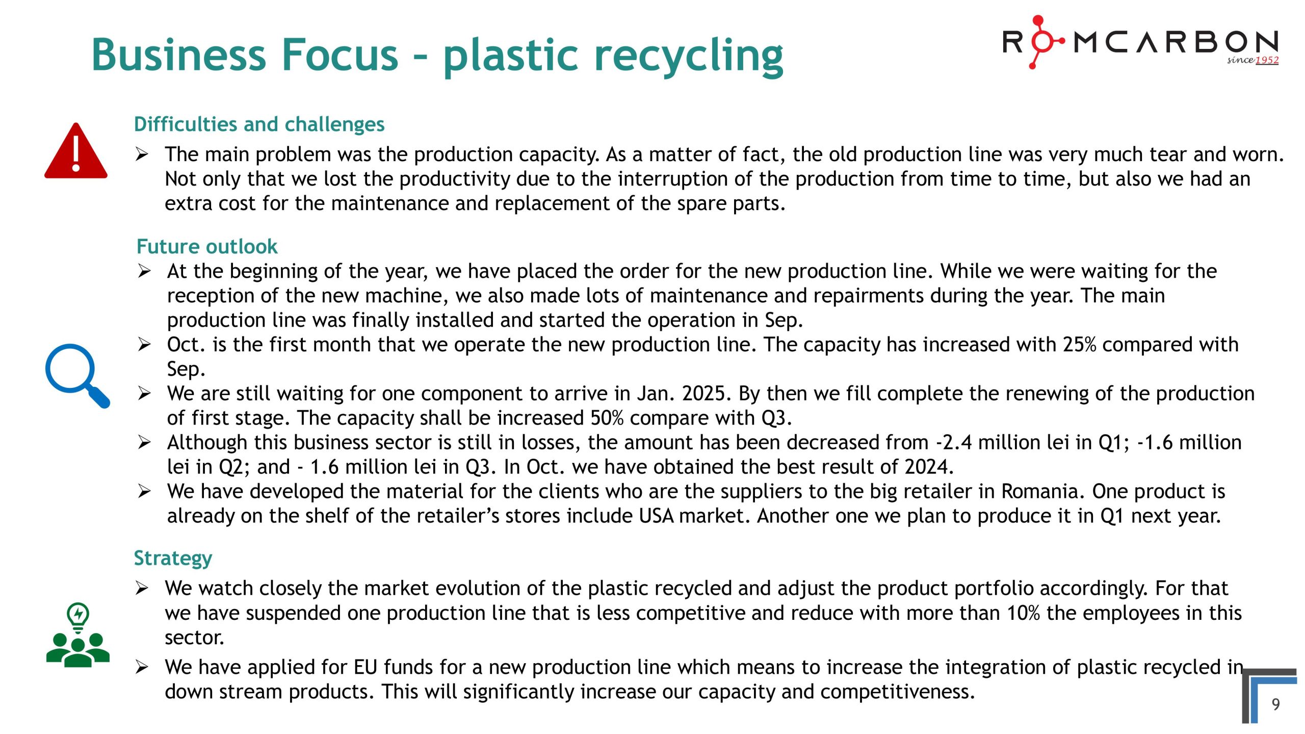 Official presentation -Teleconference with analysts, investors and journalists &ndash; 20th of November 2024