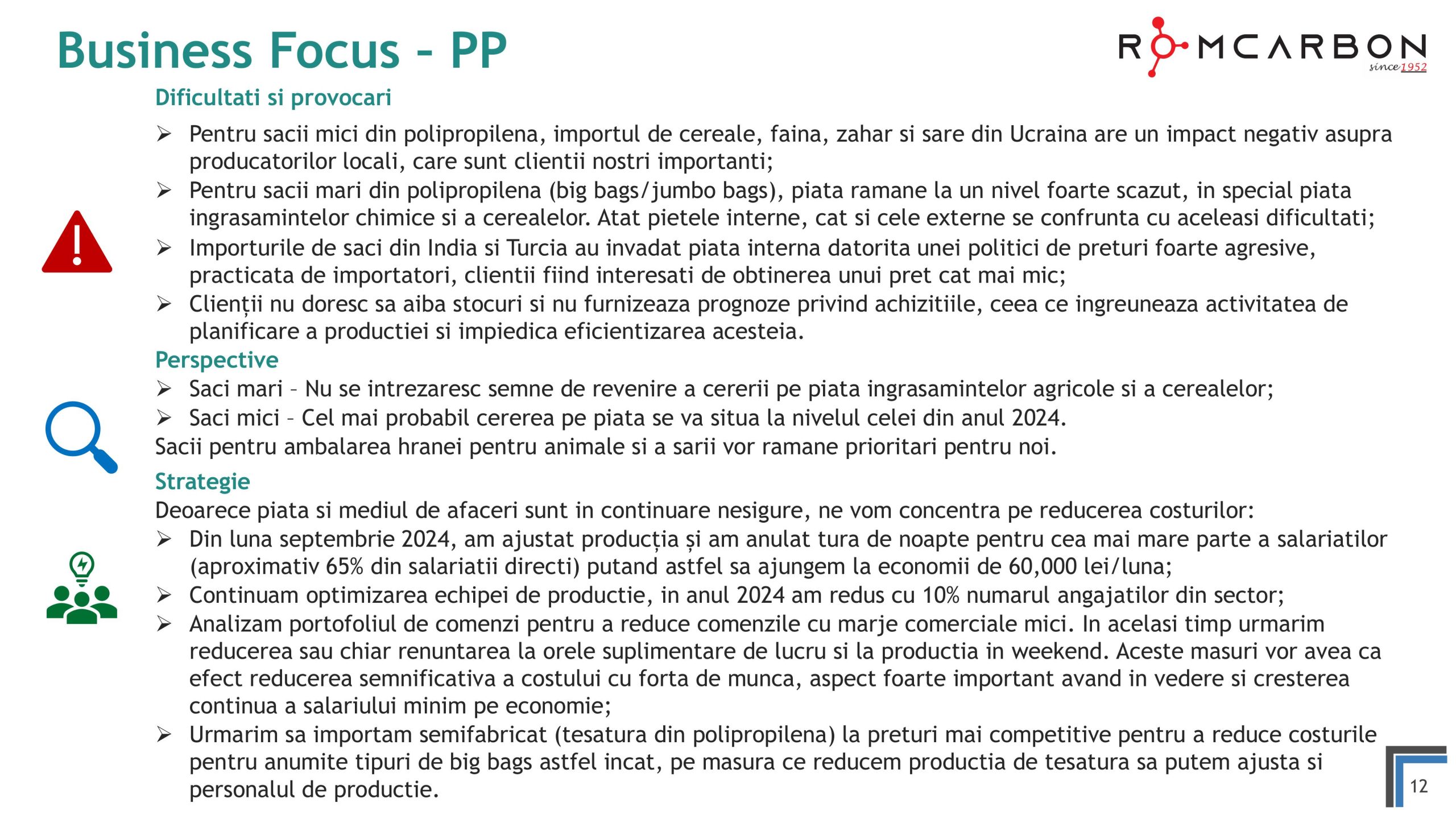 Prezentare oficiala -Teleconferință cu analiști, investitori și jurnaliști &ndash; 20 noiembrie 2024
