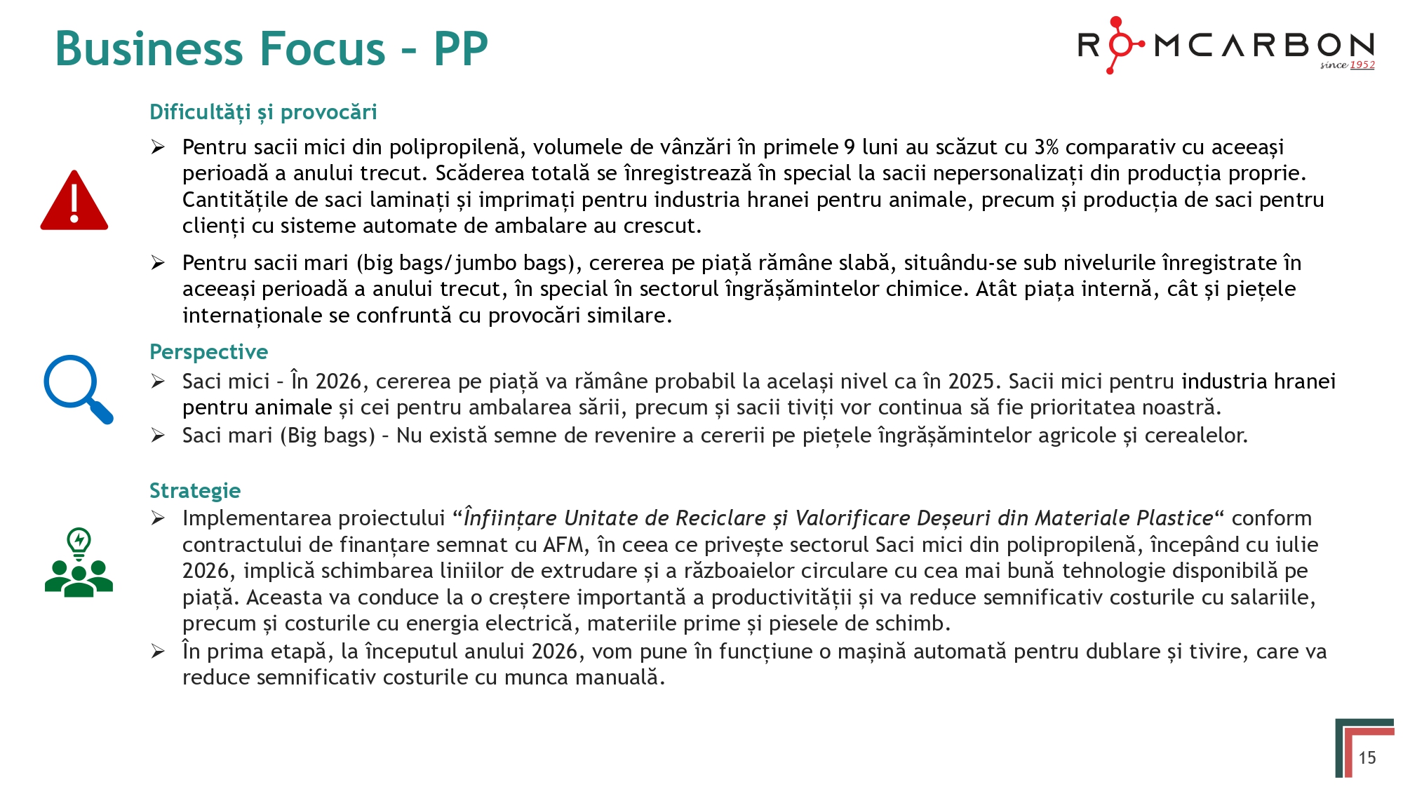 2025 Q3 video conference_RO4_page-0015 Prezentare oficiala -Teleconferință cu analiști, investitori și jurnaliști – 19 Noiembrie 2025